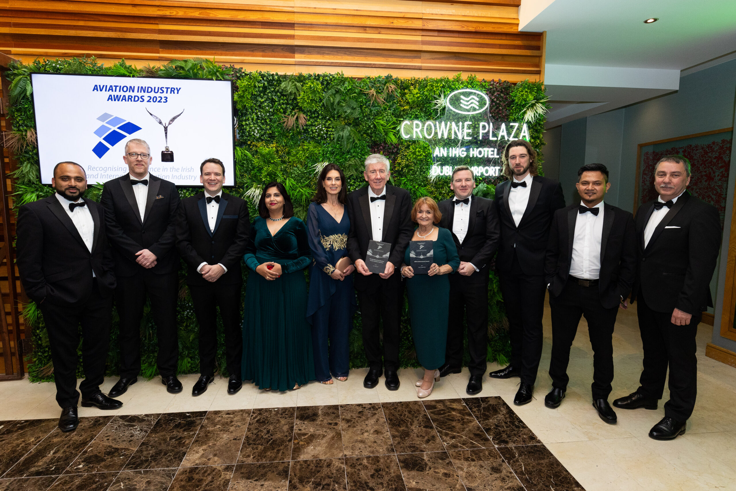 Pictured at the Aviation Industry Awards 2023 at the
Crowne Plaza Hotel, Santry, Dublin 9, 30th November 2023.
